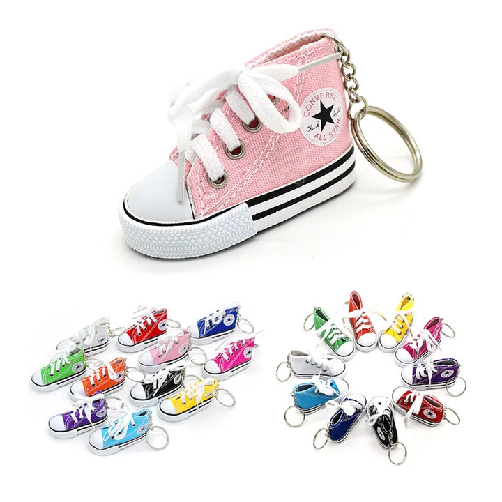 Shoe keychain - Mini Hi Top - Sneaker Tennis
