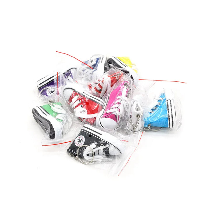 Shoe keychain - Mini Hi Top - Sneaker Tennis
